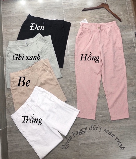 BÁN SỈ QUẦN BAGGY ĐŨI 5 MÀU CHO NỮ | BigBuy360 - bigbuy360.vn