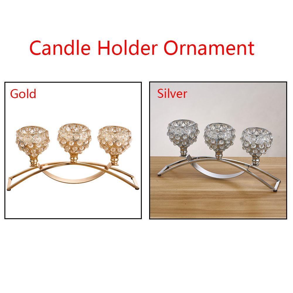 Cánh Tay Mãi Mãi 3 Người Candelabras|Chân Nến Trang Trí Lãng Mạn