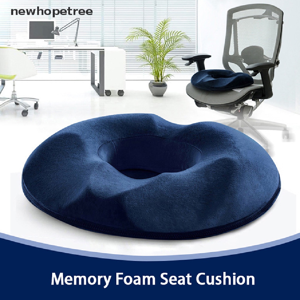 Đệm Xốp Hình Bánh Donut Mềm Mại Thoải Mái Chống Bệnh Trĩ Tiện Dụng