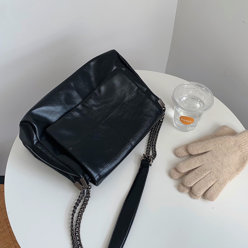 Túi xách đeo vai dung tích lớn thời trang thu đông