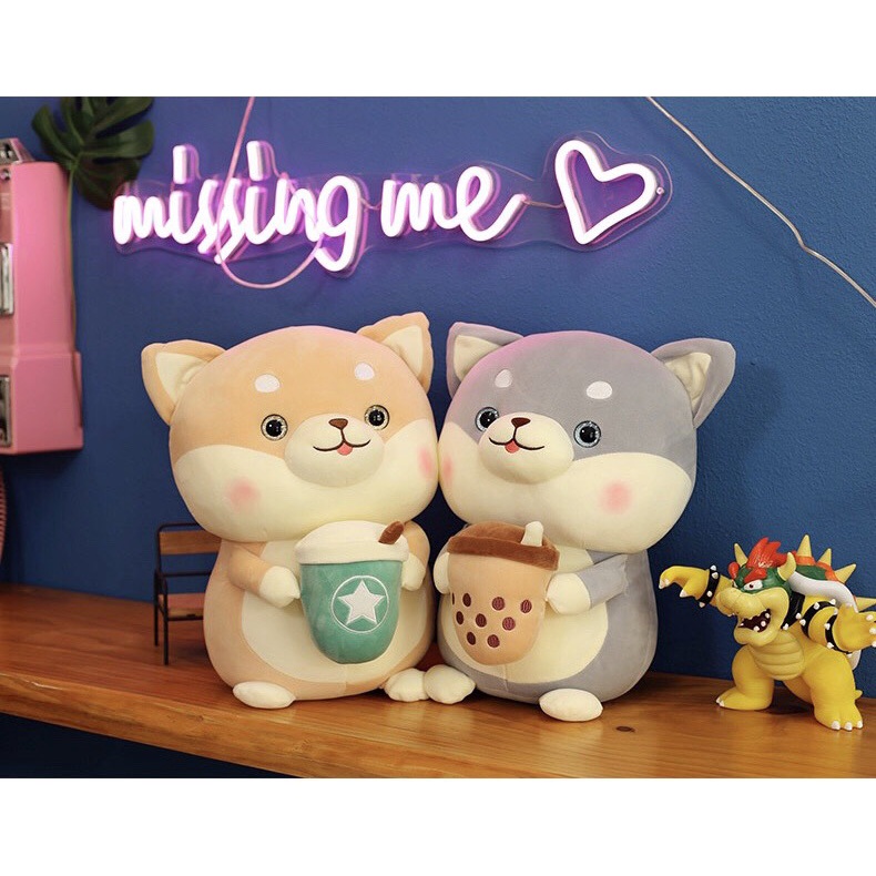Gấu bông chó AKITA món quà sinh nhật dễ thương cho bé size 25cm