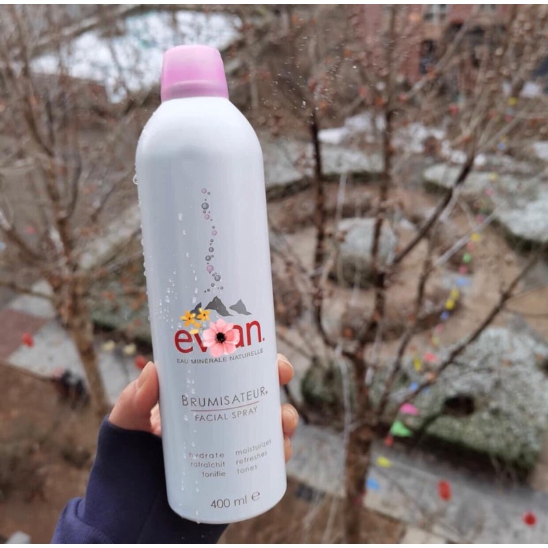 Xịt khoáng Eviann Pháp 400ml date 1/2023