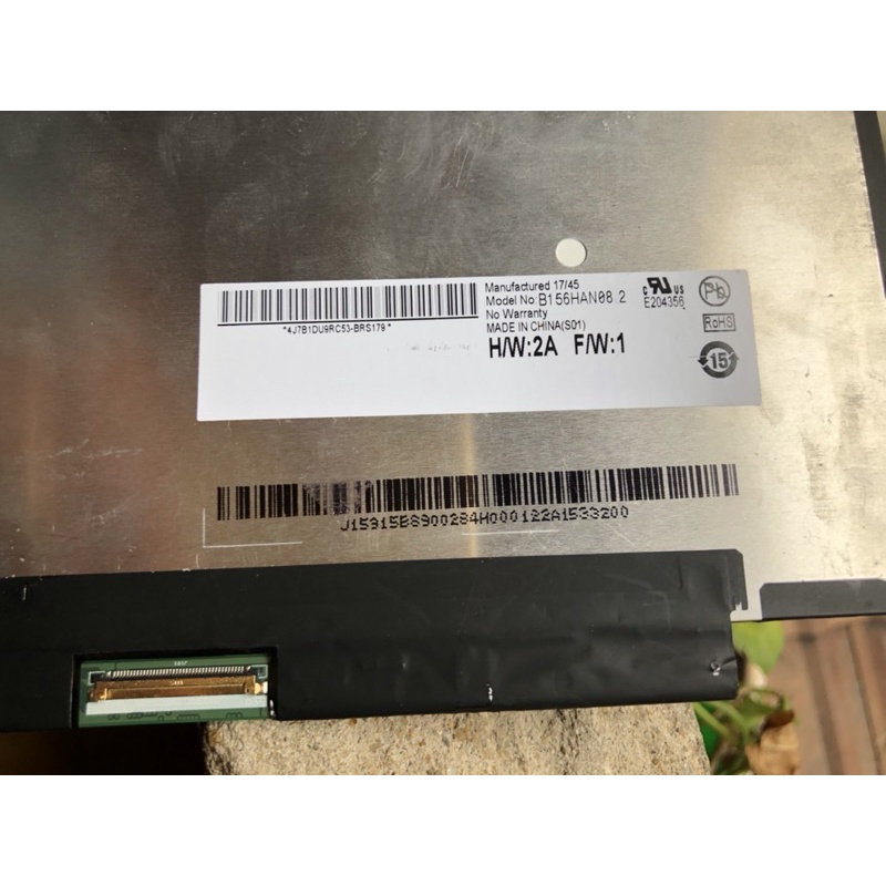 màn hình laptop b156han08 2 bể lấy board nguồn linh kiện
