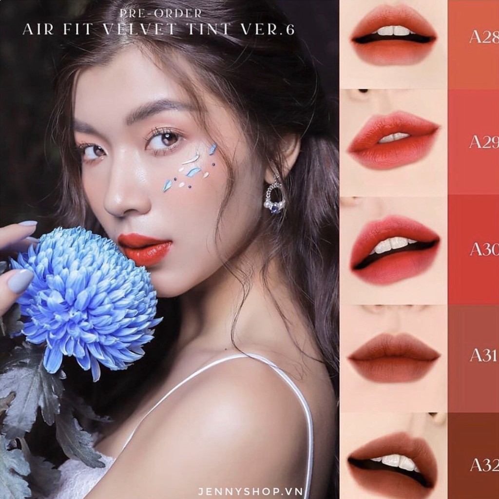 Son Kem Lì Black Rouge Air Fit Velvet Tint Ver 5 6 7 | Thế Giới Skin Care