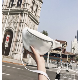 Túi đeo chéo da trơn 02 -180k