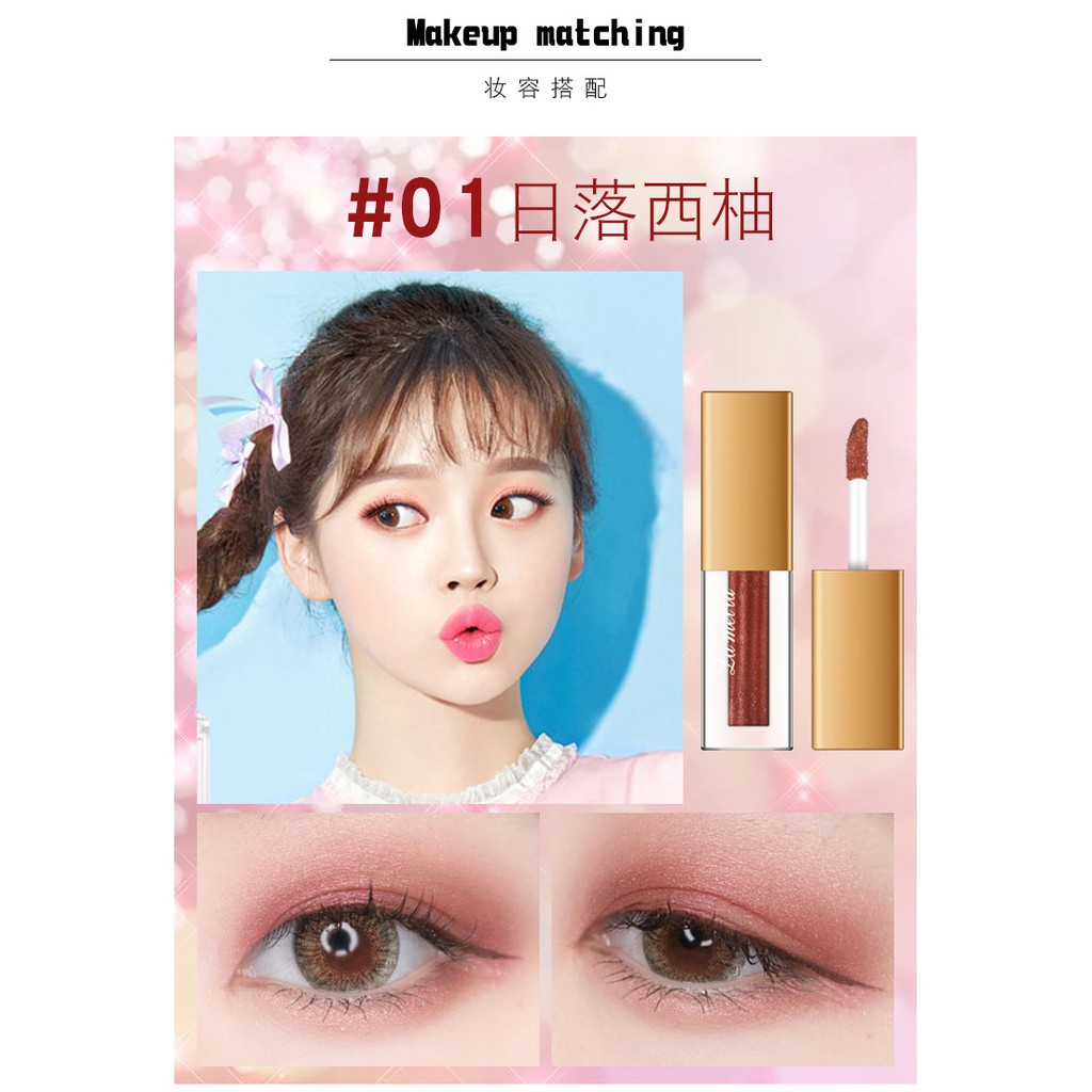 Nhũ mắt lỏng kim tuyến lấp lánh Lameila Liquid Eye Shadow phấn mắt nhũ cực xinh | BigBuy360 - bigbuy360.vn