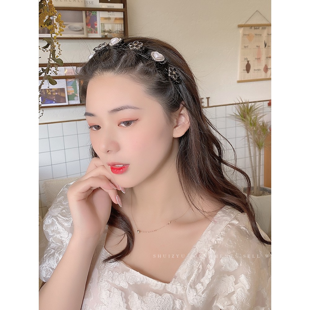 (Bán Buôn Sỉ) Băng Đô Đính Đá Xinh Xắn Xược Tóc Dành Cho Nữ T2