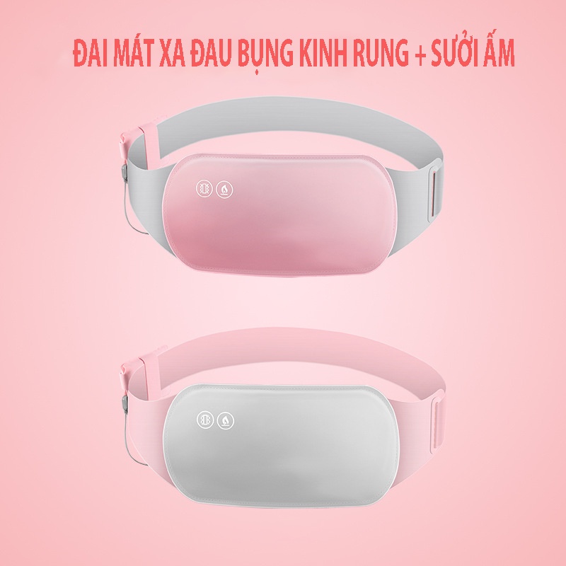 Đai giảm đau bụng kinh nguyệt với tử cung ấm, Máy massage làm ấm dạ dày Đai giảm đau bụng kinh nguyệt,giảm đau bụng kinh