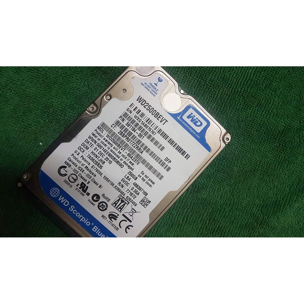 Ổ cứng laptop 250g seagate western toshiba... { bảo hành 6 tháng } | WebRaoVat - webraovat.net.vn