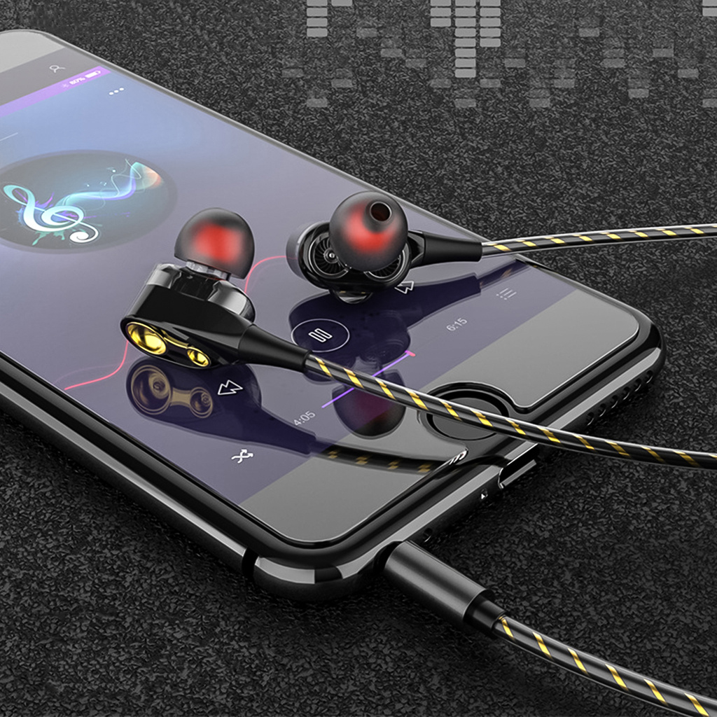 1 Bộ Tai Nghe Nhét Tai Có Dây Điều Chỉnh Được Cho Điện Thoại Thông Minh | BigBuy360 - bigbuy360.vn