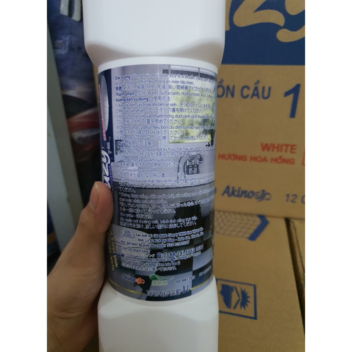 Nước tẩy rửa bồn cầu, nhà tắm HỮU CƠ SUZY 1L, chất lượng Nhật Bản | DISHI