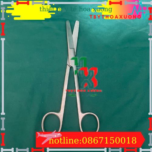 [ Hàng Cao Cấp ] Kéo Y Tế Thẳng Hai Đầu Tù 20cm Parkistan - Kéo Cắt Thuốc 20cm