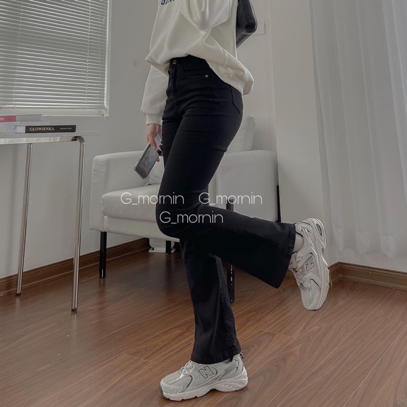 Quần jeans đen QJ0115 - Gmornin
