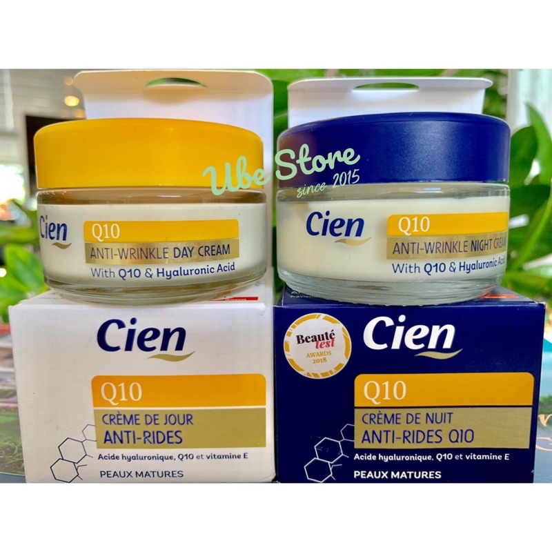 KEM DƯỠNG CHỐNG LÃO HÓA CIEN Q10 ANTI WRINKLE (DAY + NIGHT CREAM)