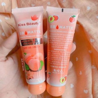 Kem nền bb matte 2in1 kiss beauty