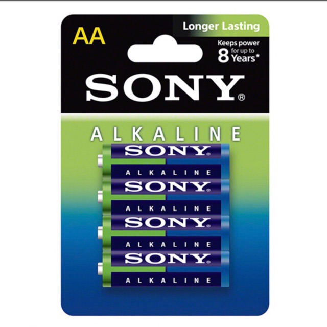 Pin AA Sony Alkaline vỉ 4 viên
