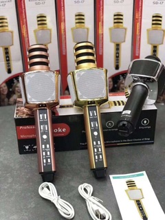 Mic hát karaoke bluetooth sd17