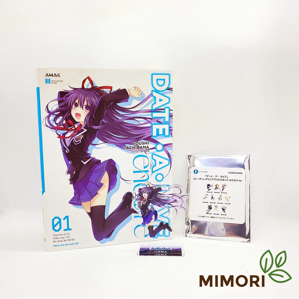 Mô hình mini standee Date A Live DAL016 (10 mẫu ngẫu nhiên) (Nhập Khẩu Chính Hãng Nhật Bản)