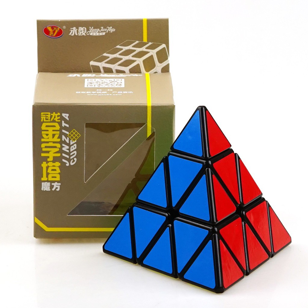 Đồ chơi Rubik 3x3 Qiyi Sail W Rubic 3 Tầng Khối Tam Giác Ma Thuật