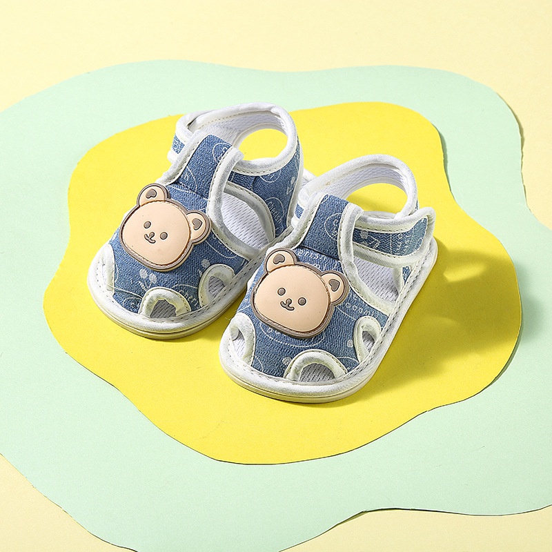 GIÀY TẬP ĐI MỀM MẠI CHO BÉ 4-12 tháng. XĂNG ĐAN QUAI DÁN BẰNG VẢI CHO BÉ TẬP ĐI. BABY LINK