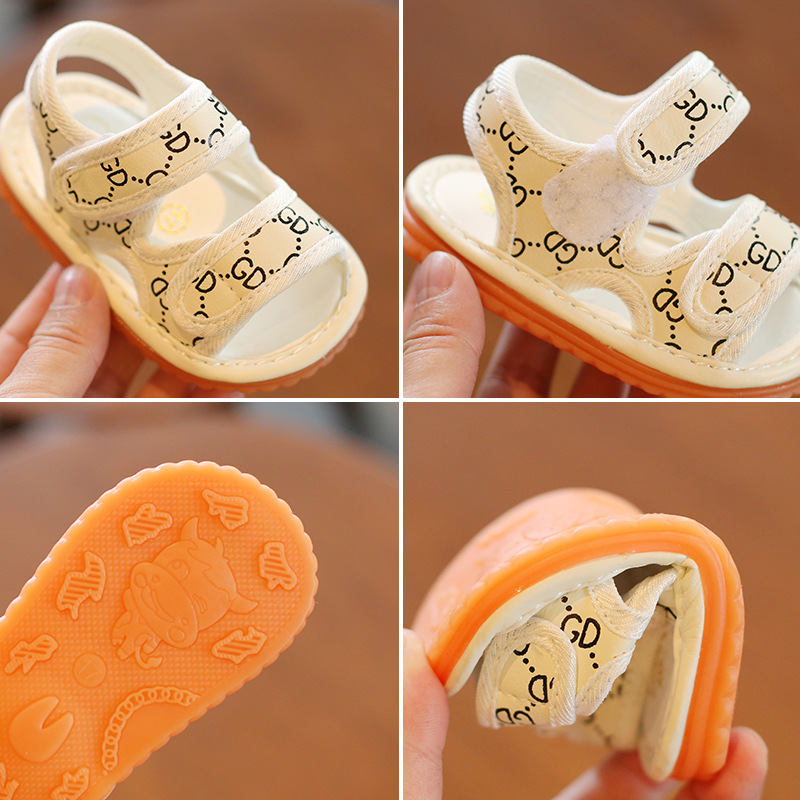 Giày sandal AYUER xinh xắn thời trang dành cho bé trai và bé gái 0-2 tuổi