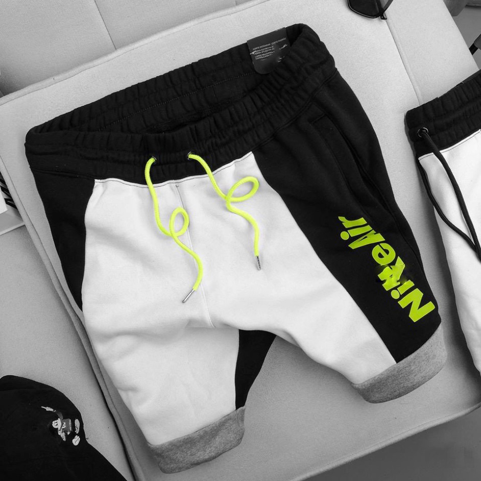 [Loại1] Quần Short Nam Nỉ NIKE AIR 2 MÀU hàng xuất xịn chính hãng