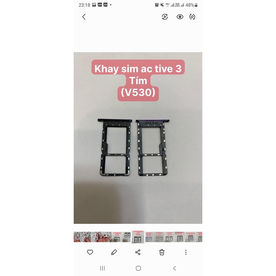 Khay sim Vsmart Live 4/Joy 4/Active 3