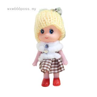 1 Móc Khóa Búp Bê Nhồi Bông Gắn Điện Thoại Màu Sắc Ngẫu Nhiên 0031