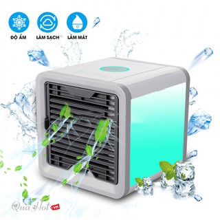 Quạt nước đá mini để bàn cực mát – tạo ấm không khí hơi nước cao cấp