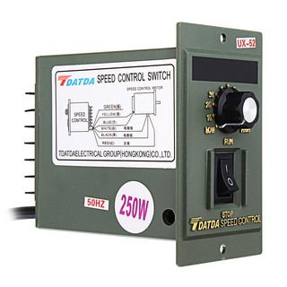 Bộ Điều Khiển Tốc Độ Động Cơ Không Dây Ux-52 Ac220V 50hz 15w 1400rpm