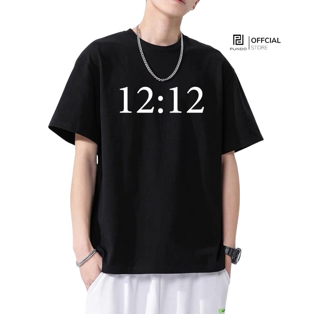 Áo thun PUNDO unisex tay lỡ áo phông ullzang size đến 95kg ATPD82