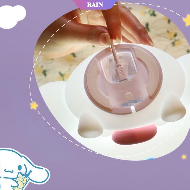 Đèn Ngủ Nhỏ Mềm Mại Hình Sanrio Cinnamoroll Dễ Thương Dùng Trang Trí Phòng Ngủ