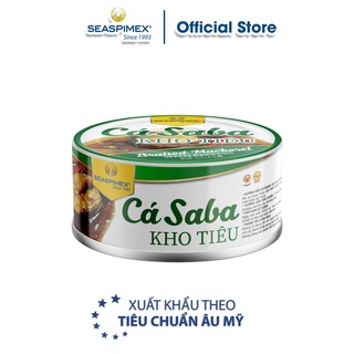Cá Saba Nhật Kho Tiêu SEASPIMEX 185gr