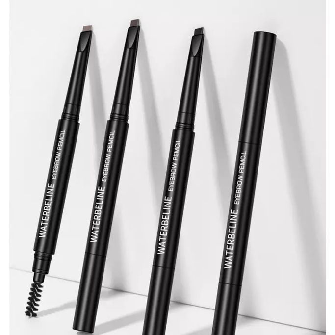 [Hàng mới về] Chì kẻ lông mày hai đầu dạng xăm tự nhiên chống thấm nước lâu trôi 5 màu sắc tùy chọn