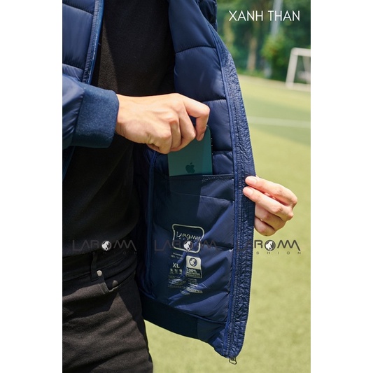 Áo phao NAM Laroma, siêu nhẹ siêu ấm