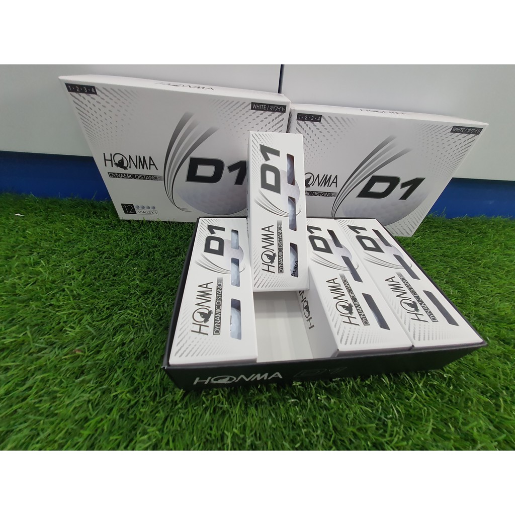 Bóng Golf Honma Chính Hãng, 1 Hộp New 12 Quả