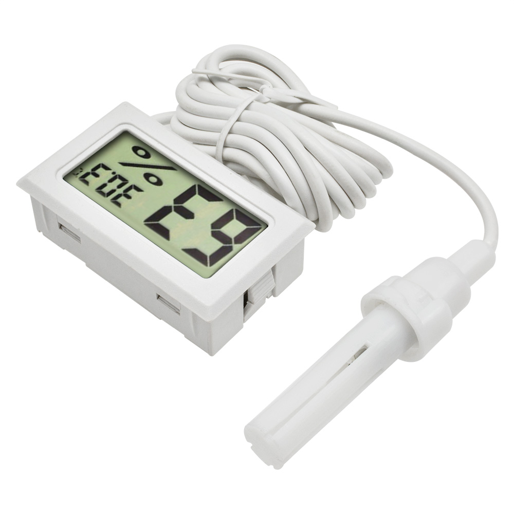 Nhiệt Kế Điện Tử Mini Màn Hình LCD Có Thể Đo Nhiệt Độ Và Độ Ẩm