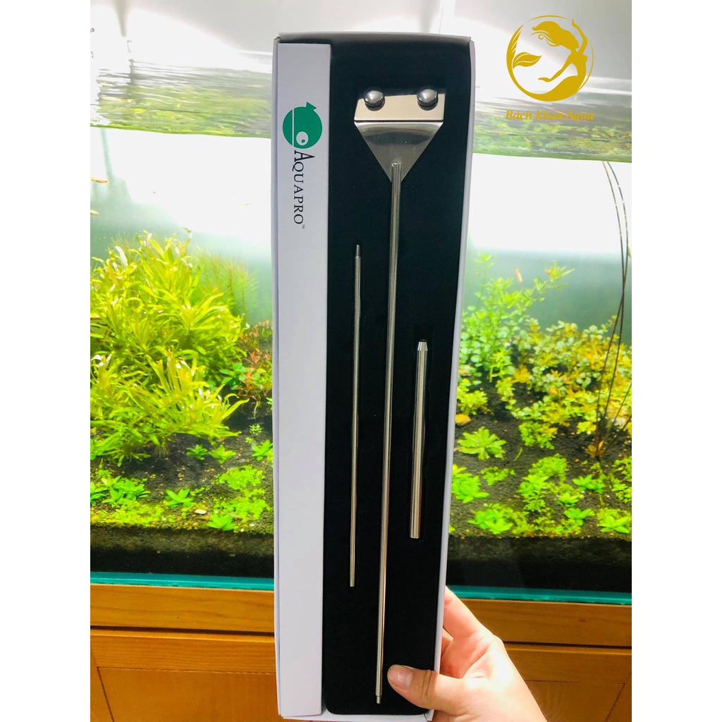 Dao cạo rêu inox Aqua Pro vệ sinh bể cá