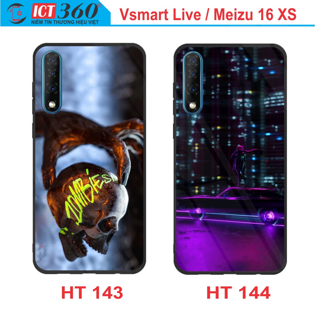 Ốp Lưng Kính VSMART LIVE/ MEIZU 16 XS - In Theo Yêu Cầu - Hình 3D