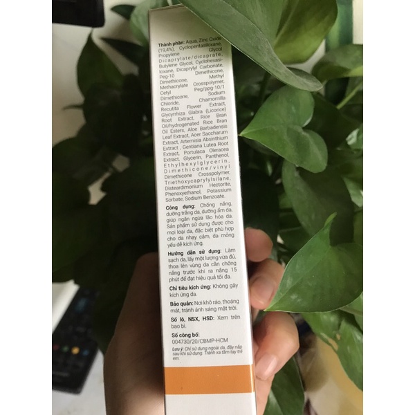 ✅(Chính hãng) Kem chống nắng Ktimi perfect UV sunscreen Milk Cream SPF 30 PA++ 50ml