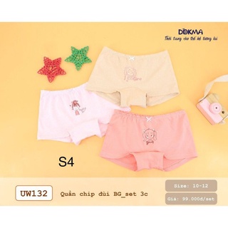 Quần đùi chip bé gái DOKMA (W022)