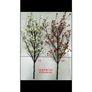 Cành Chery cổ trang trí