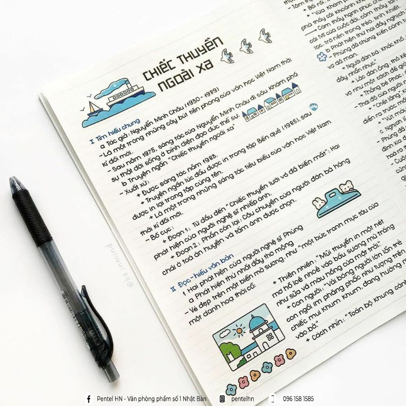 (The Best Pen Of Exam) Bút Bi Nước Pentel Energel BLN105/ BL107/ BL110 | Mực Siêu Nhanh Khô | Tốc Ký | Thuận Tay Trái |