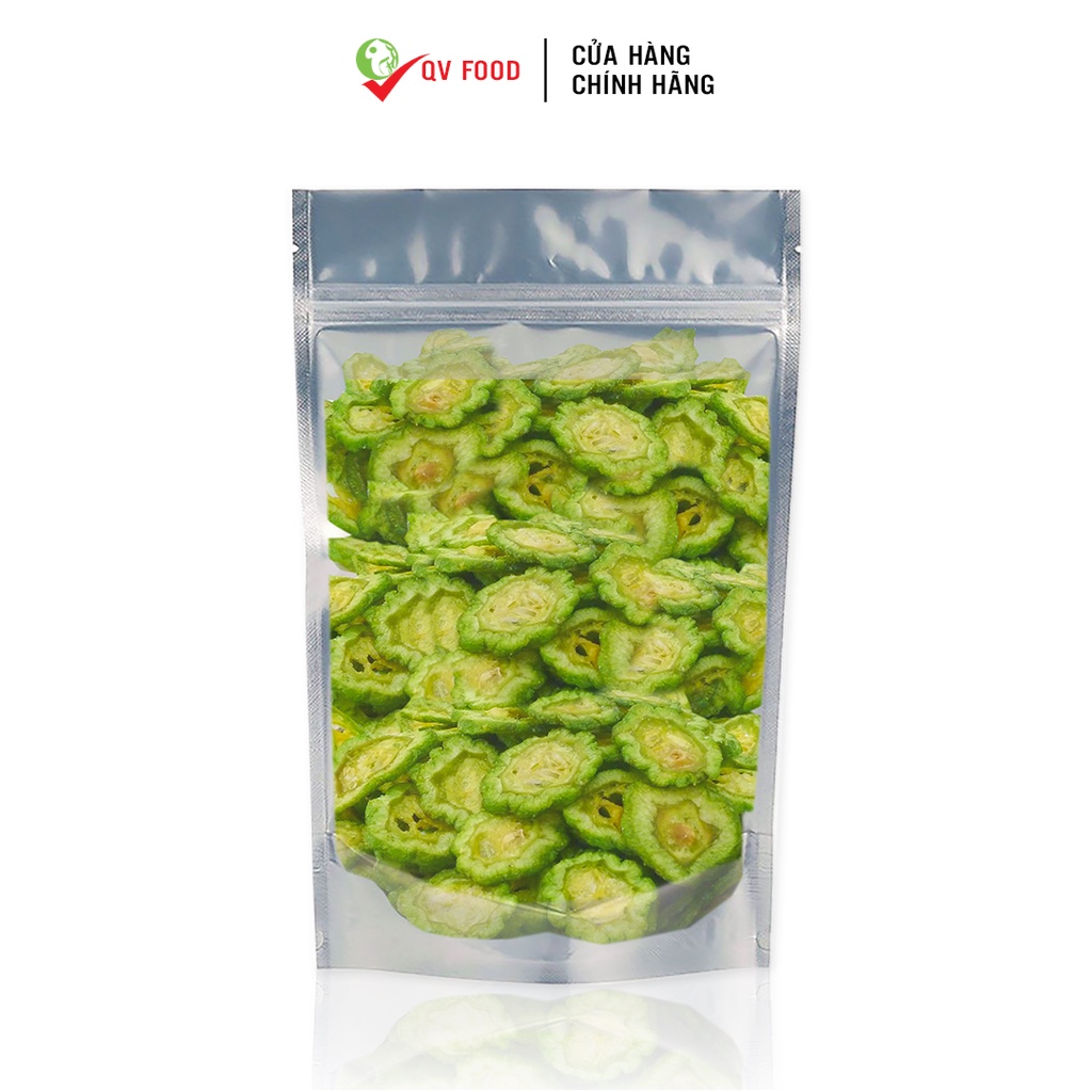 Khổ Qua Sấy QV Food, Túi 300g