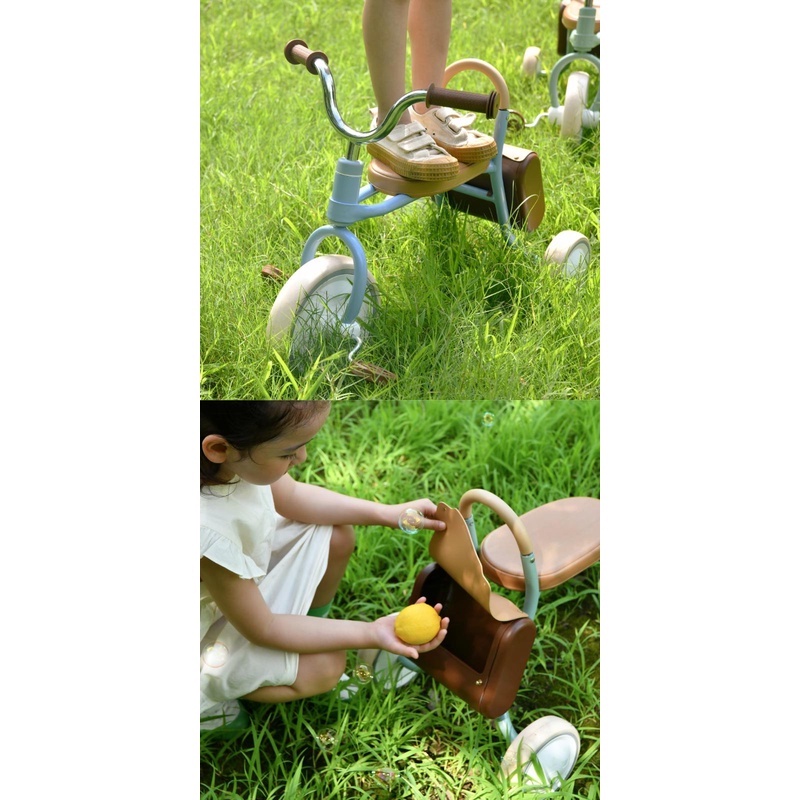 Xe đạp 3 bánh cho bé cao cấp xe chòi chân thăng bằng xe đẩy có cán đẩy trẻ em 3in1 cho bé 1-5 tuổi