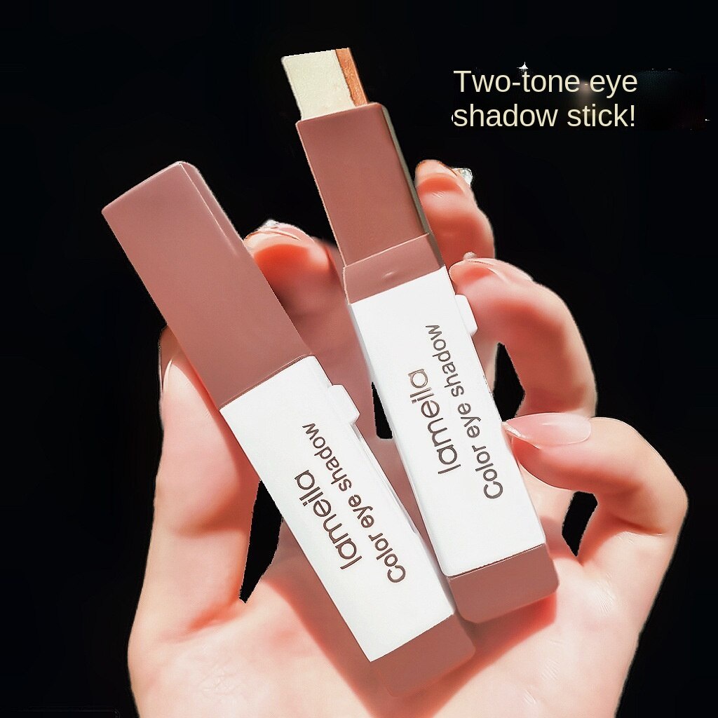 Phấn Mắt Hai Màu Ánh Kim Sáng Bóng Chống Thấm Nước Và Mồ Hôi Lâu Trôi Hai Trong Một