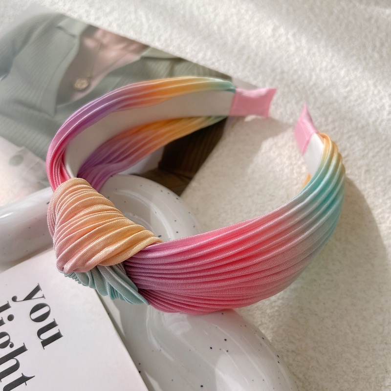 Flgo Băng Đô Cài Tóc Rửa Mặt Màu Nhuộm Phong Cách Nhẹ Nhàng Thanh Lịch Dành Cho Nữ