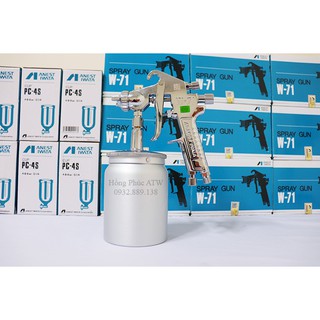 Súng Phun Sơn W71 ANEST IWATA cốc dưới 600ml
