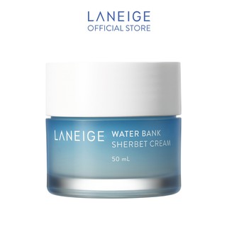 Kem dưỡng da giàu độ ẩm LANEIGE Water Bank Sherbet Cream 50ml