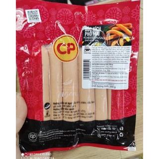 [PHÚ NHUẬN ] Xúc xích CP Phô mai 200gr 6 cây